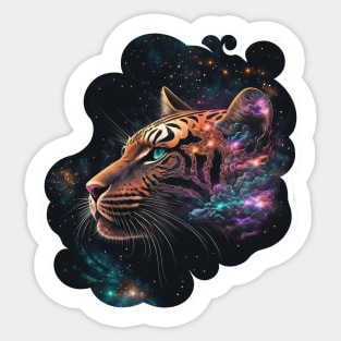 Universium and Tiger: A Force to be Reckoned With Sticker